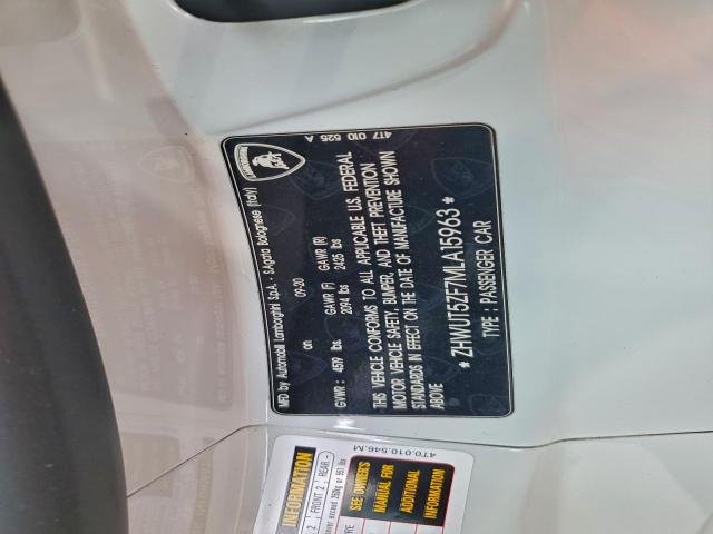 2021 Lamborghini Huracan Ev Evo - Image 12